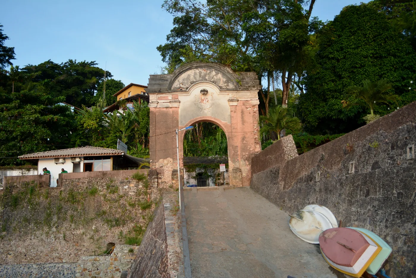 Portaló de entrada de Morro de São Paulo